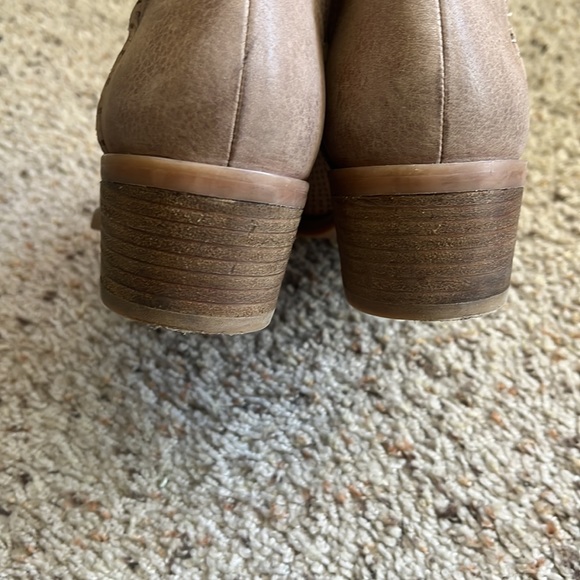 Steve Madden Kolina 6.5 Bootie Boots Sandy Tan Color - Picture 4 of 6
